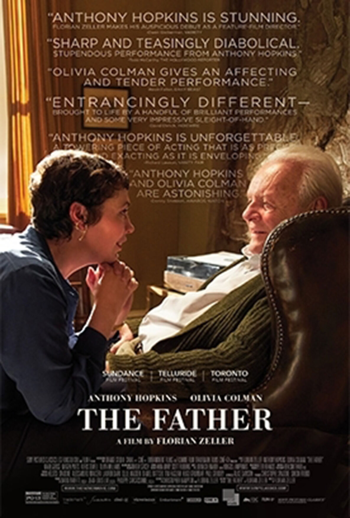 Movie poster for "The Father"